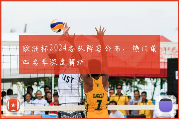 欧洲杯2024各队阵容公布,热门前四名单深度解析